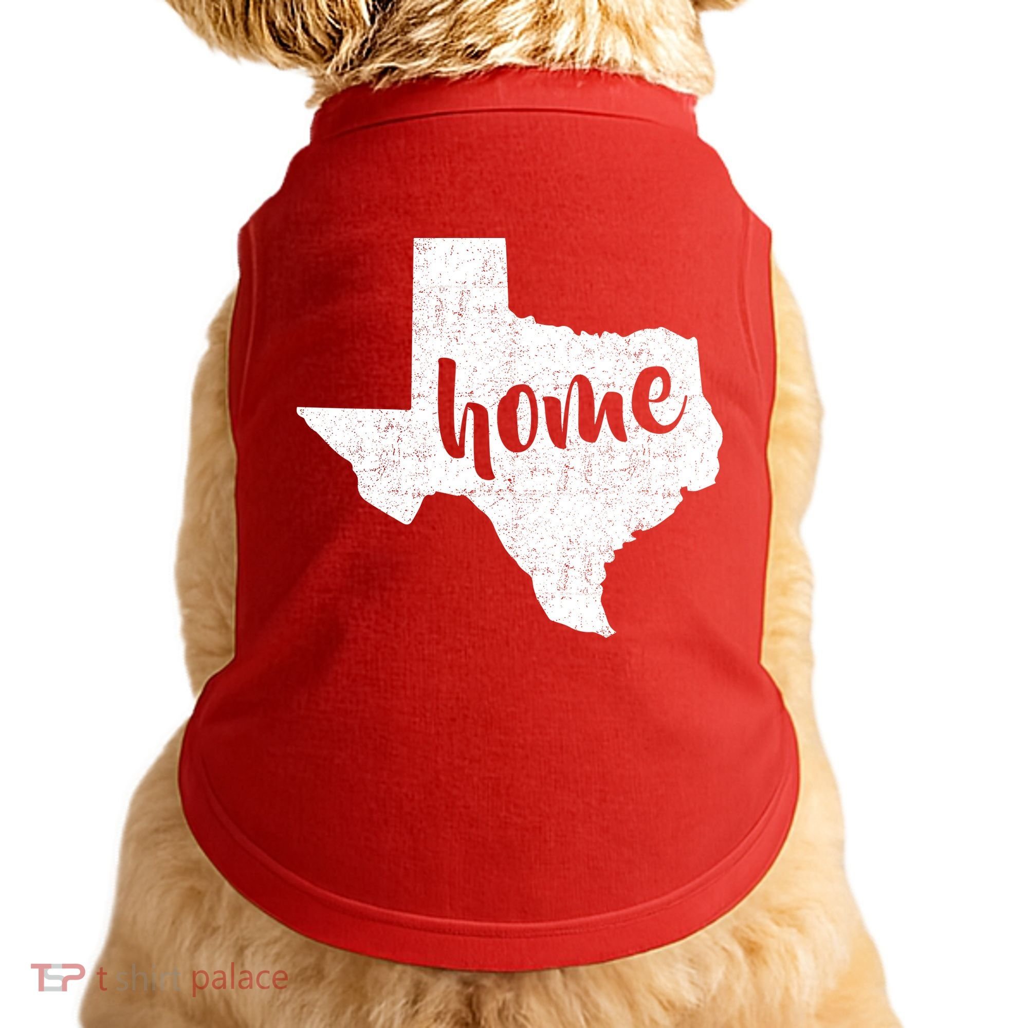 Texas Home State Doggie Tank