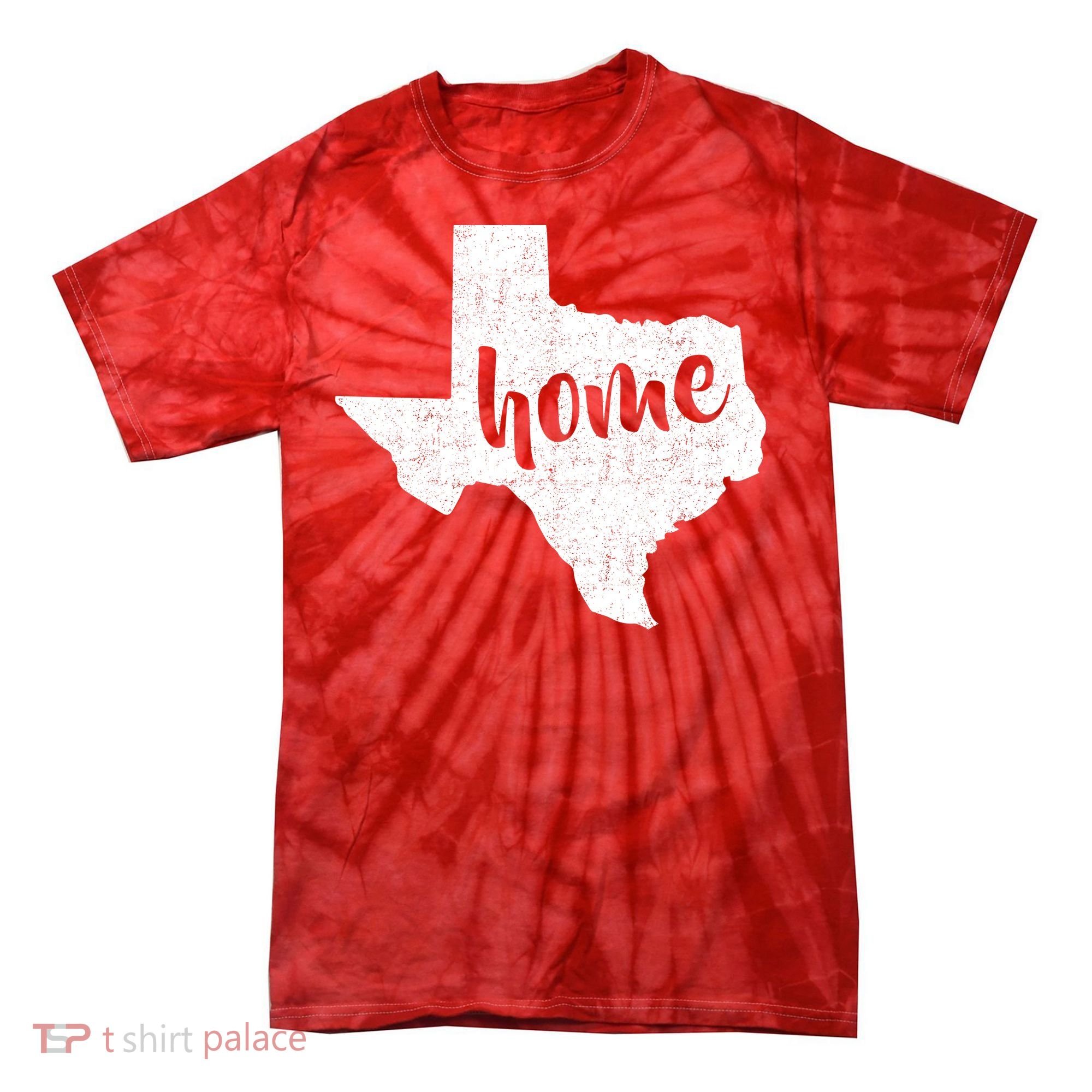Texas Home State Tie-Dye T-Shirt