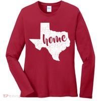 Texas Home State Women's Long Sleeve Shirt thumb 0