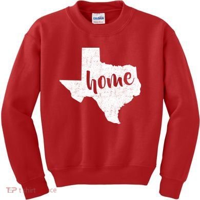 Texas Home State Kids Sweatshirt