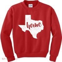 Texas Home State Kids Sweatshirt thumb 0