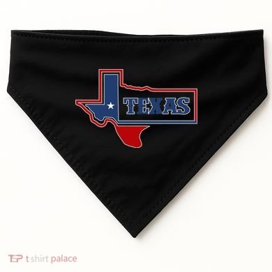 Texas Logo USA-Made Doggie Bandana
