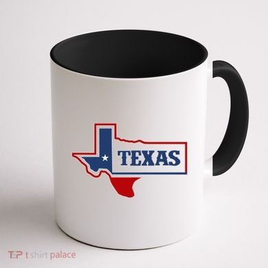 Texas Logo Coffee Mug back