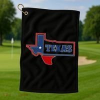 Texas Logo Golf Towel thumb 1