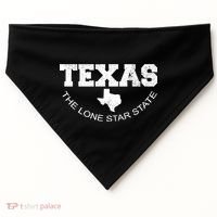 Texas Lone Star State USA-Made Doggie Bandana thumb 0