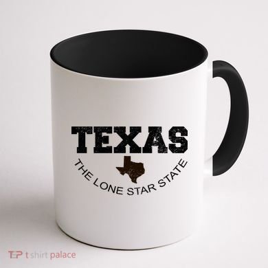 Texas Lone Star State Coffee Mug back