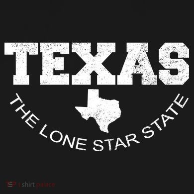 Texas Lone Star State Tie-Dye T-Shirt