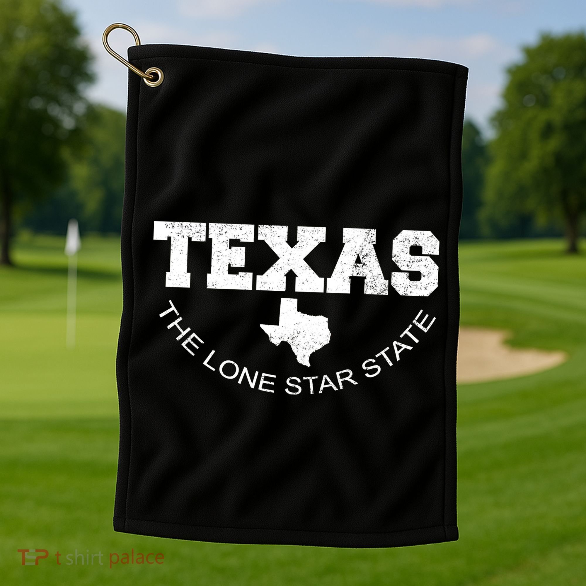 Texas Lone Star State Golf Towel