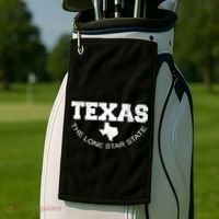 Texas Lone Star State Golf Towel thumb 2