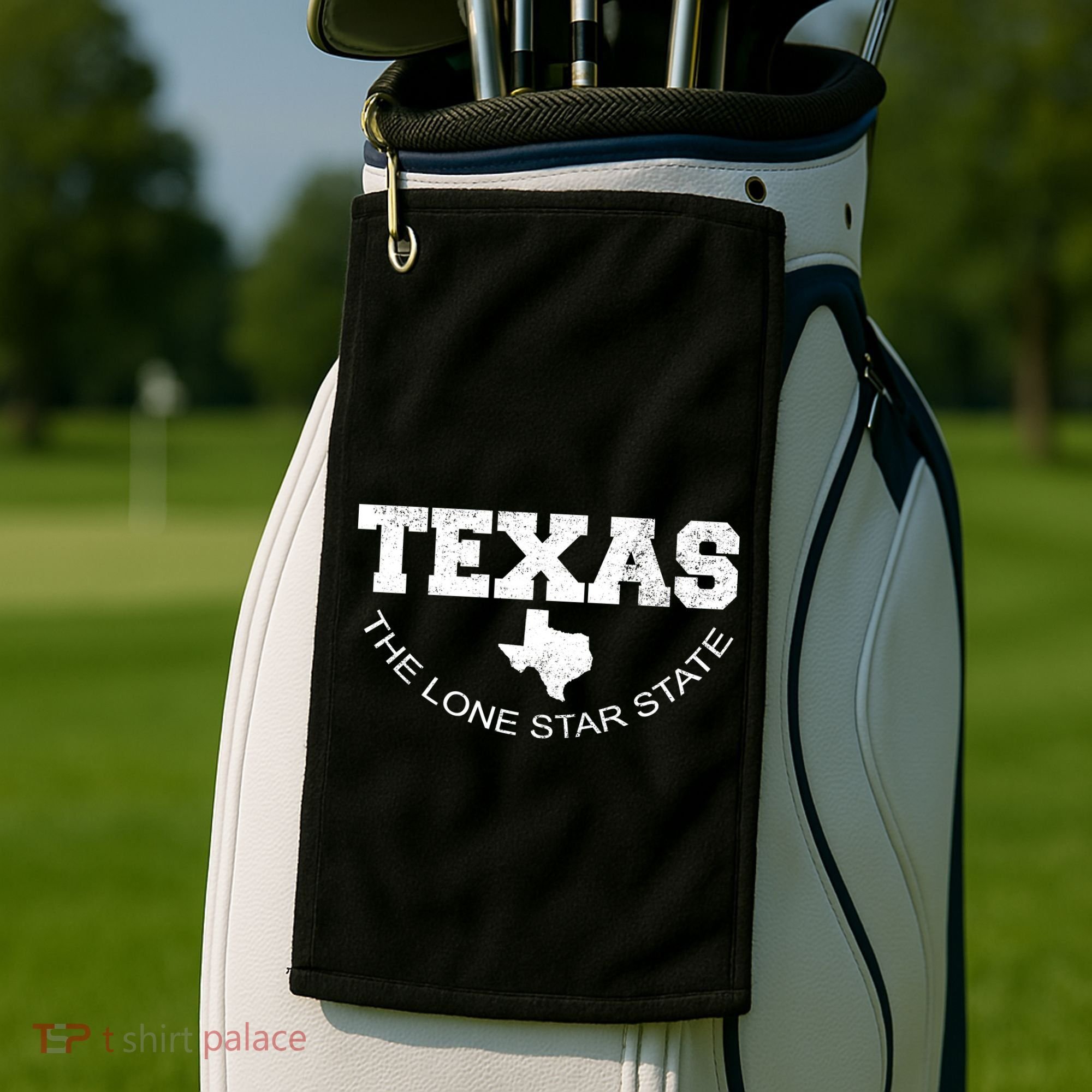 Texas Lone Star State Golf Towel