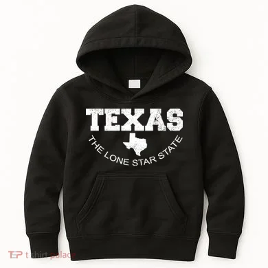 Texas Lone Star State Kids Hoodie