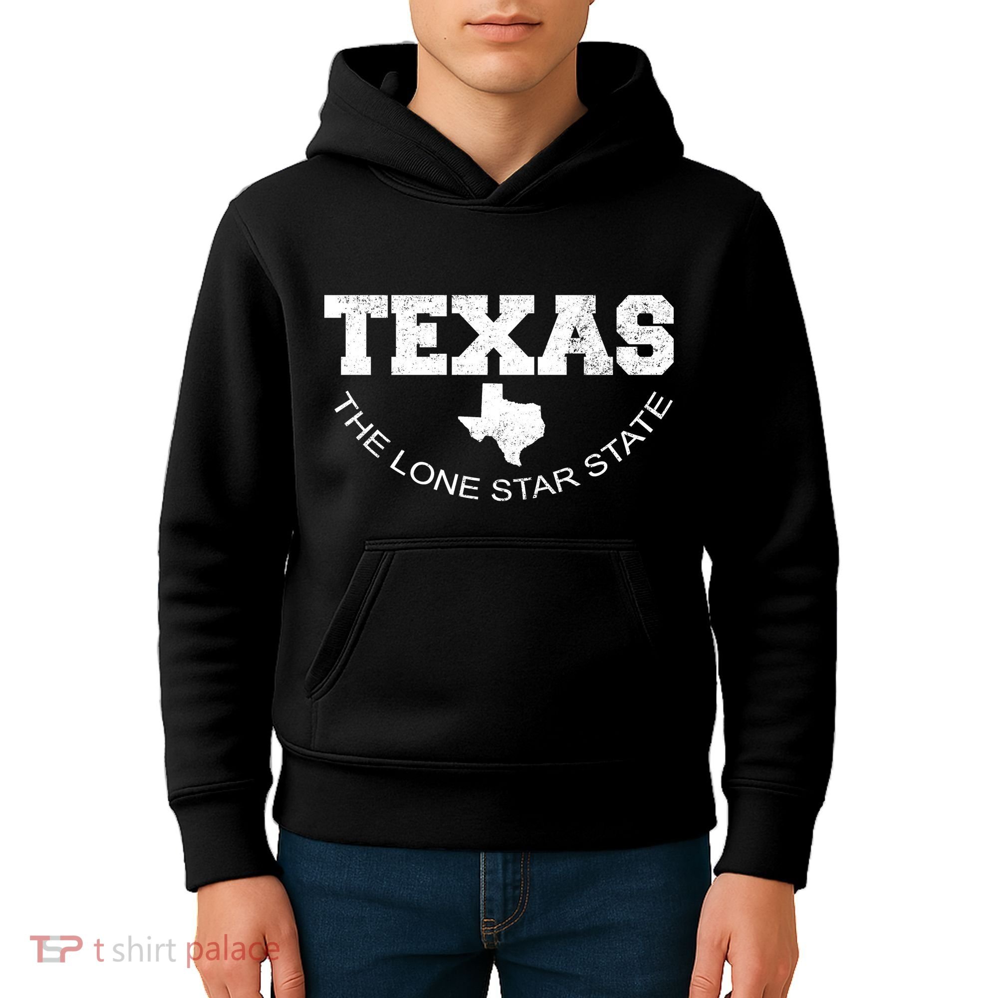 Texas Lone Star State Kids Hoodie