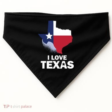 Texas Love USA-Made Doggie Bandana