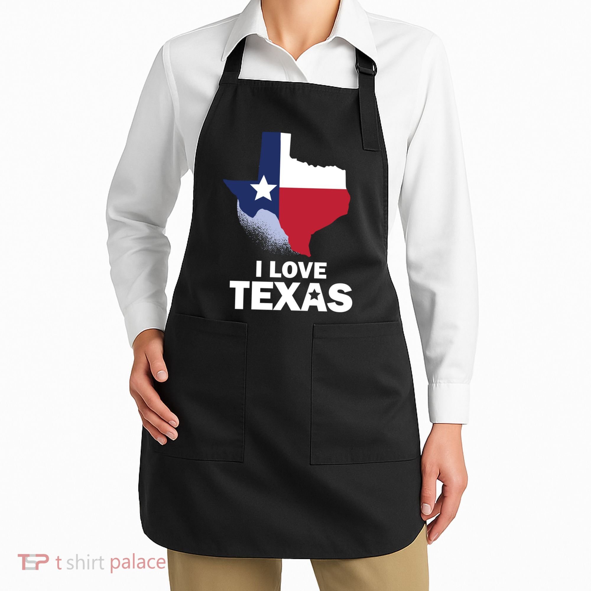 Texas Love Apron