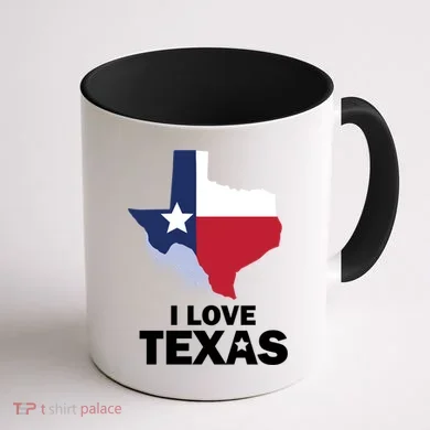 Texas Love Coffee Mug back