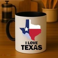 Texas Love Coffee Mug thumb 4