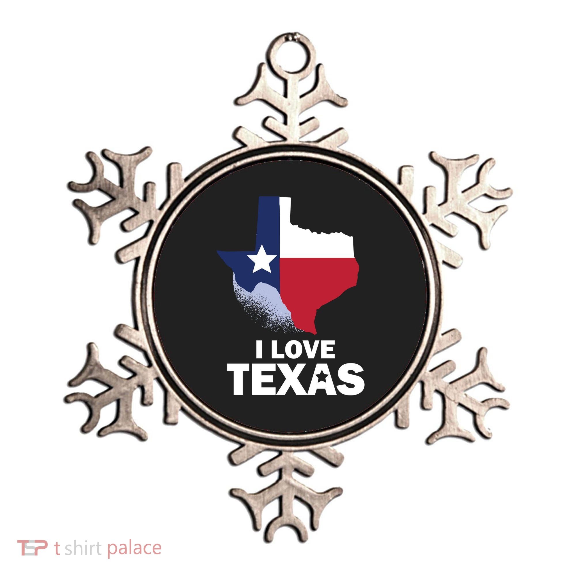 Texas Love Ornament