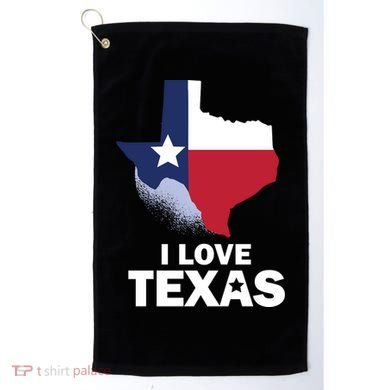 Texas Love Golf Towel
