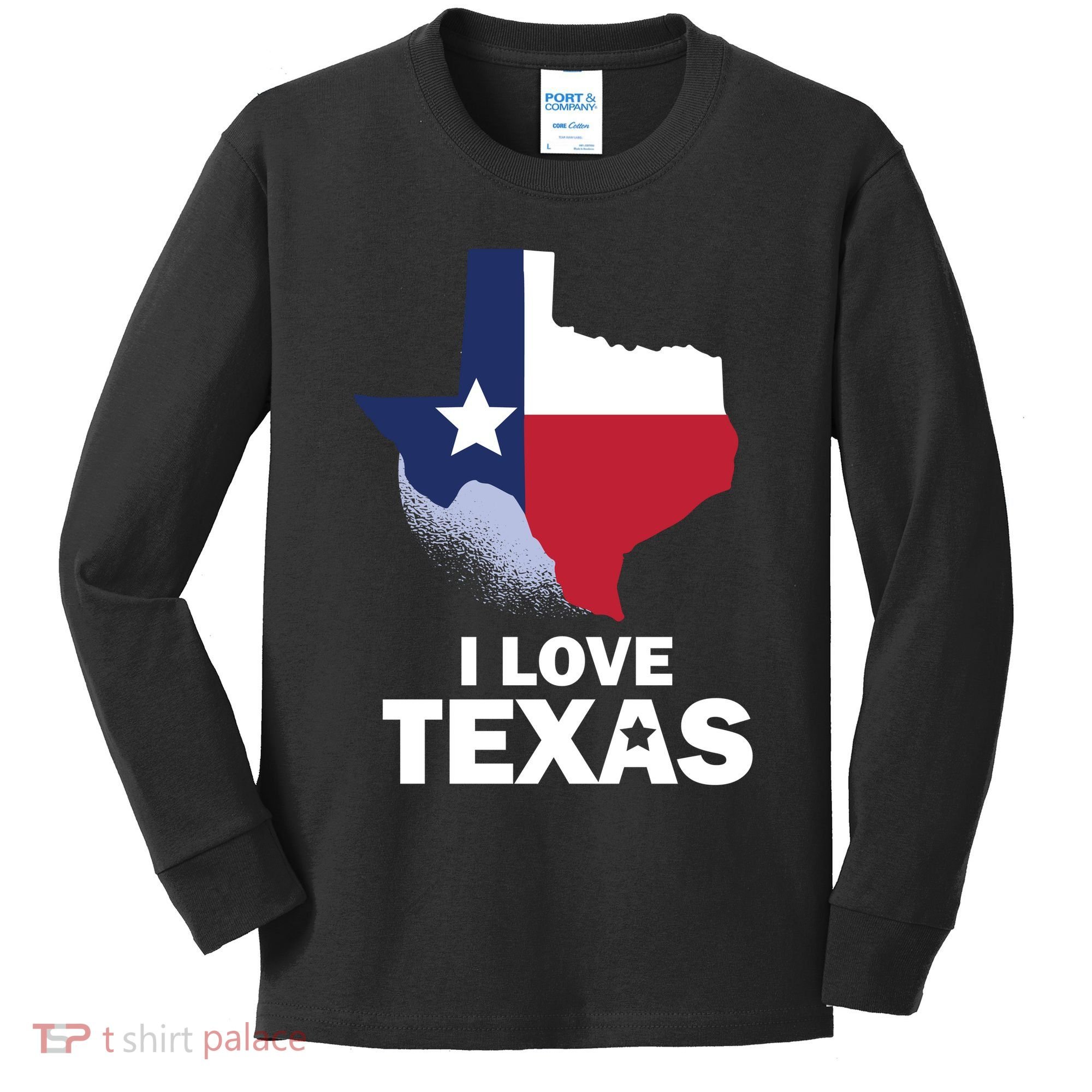 Texas Love Kids Long Sleeve Shirt