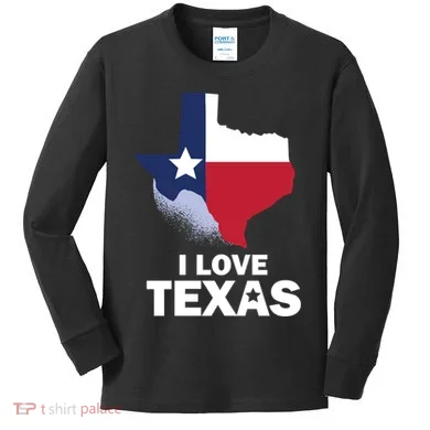 Texas Love Kids Long Sleeve Shirt