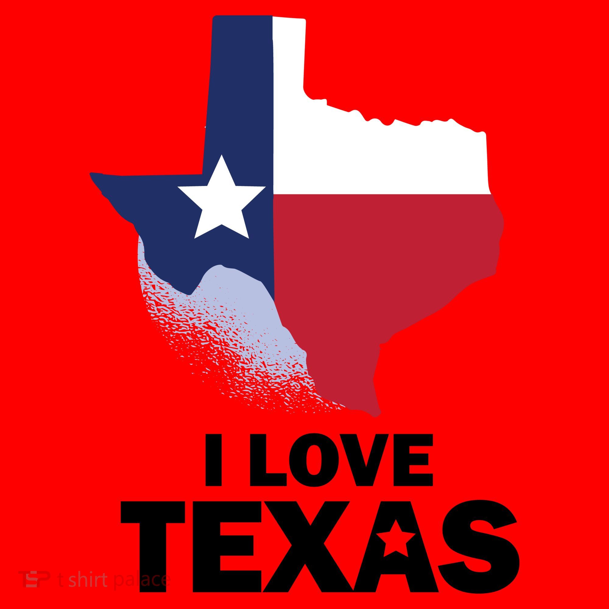 Texas Love Santa Hat