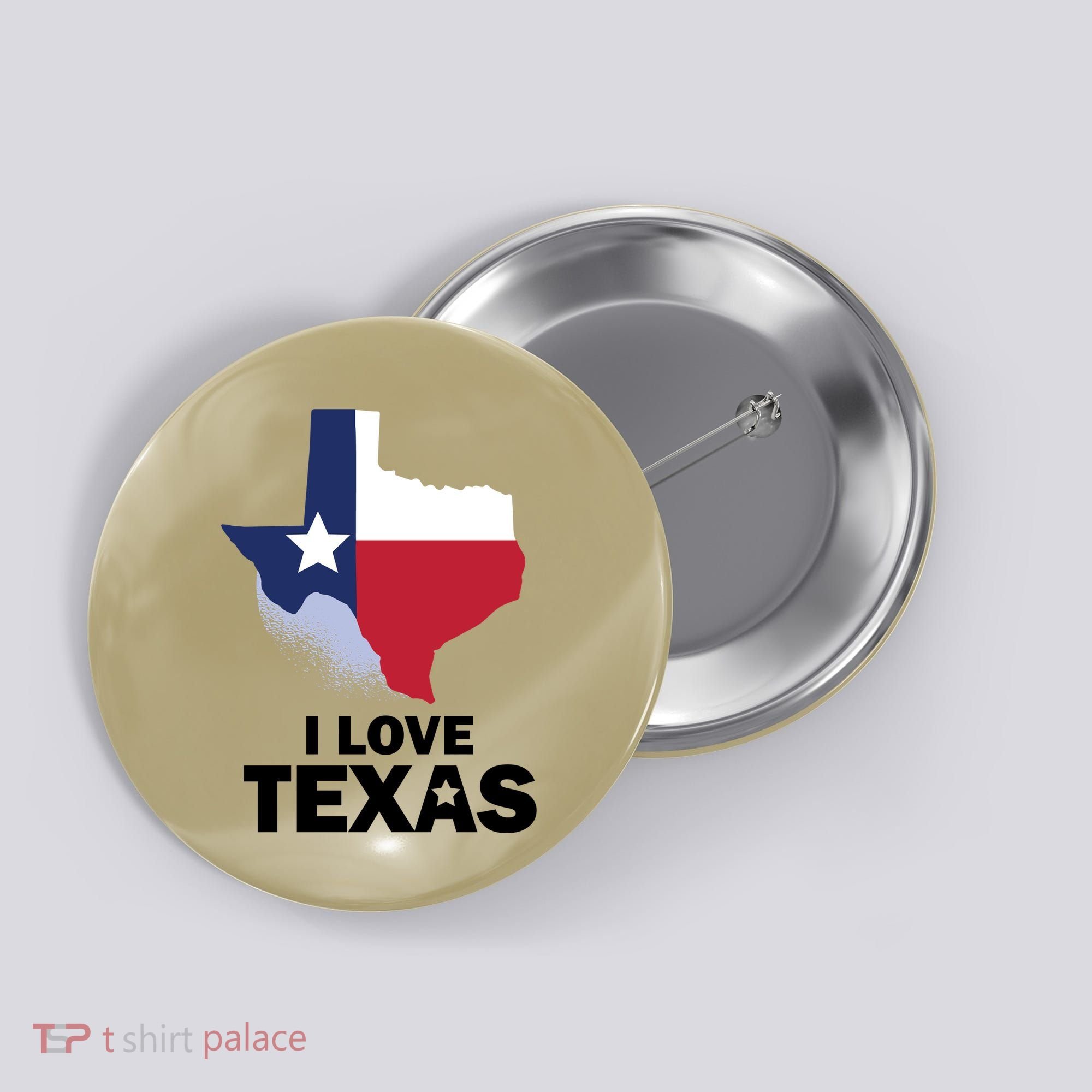 Texas Love Button