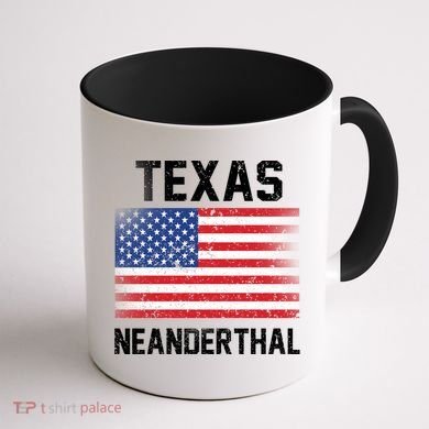 Texas Neanderthal  Coffee Mug back