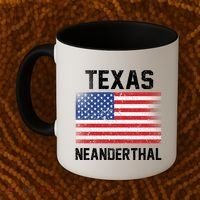 Texas Neanderthal  Coffee Mug thumb 2