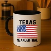 Texas Neanderthal  Coffee Mug thumb 4