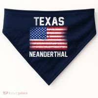 Texas Neanderthal  USA-Made Doggie Bandana thumb 0