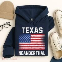 Texas Neanderthal  Hoodie thumb 4