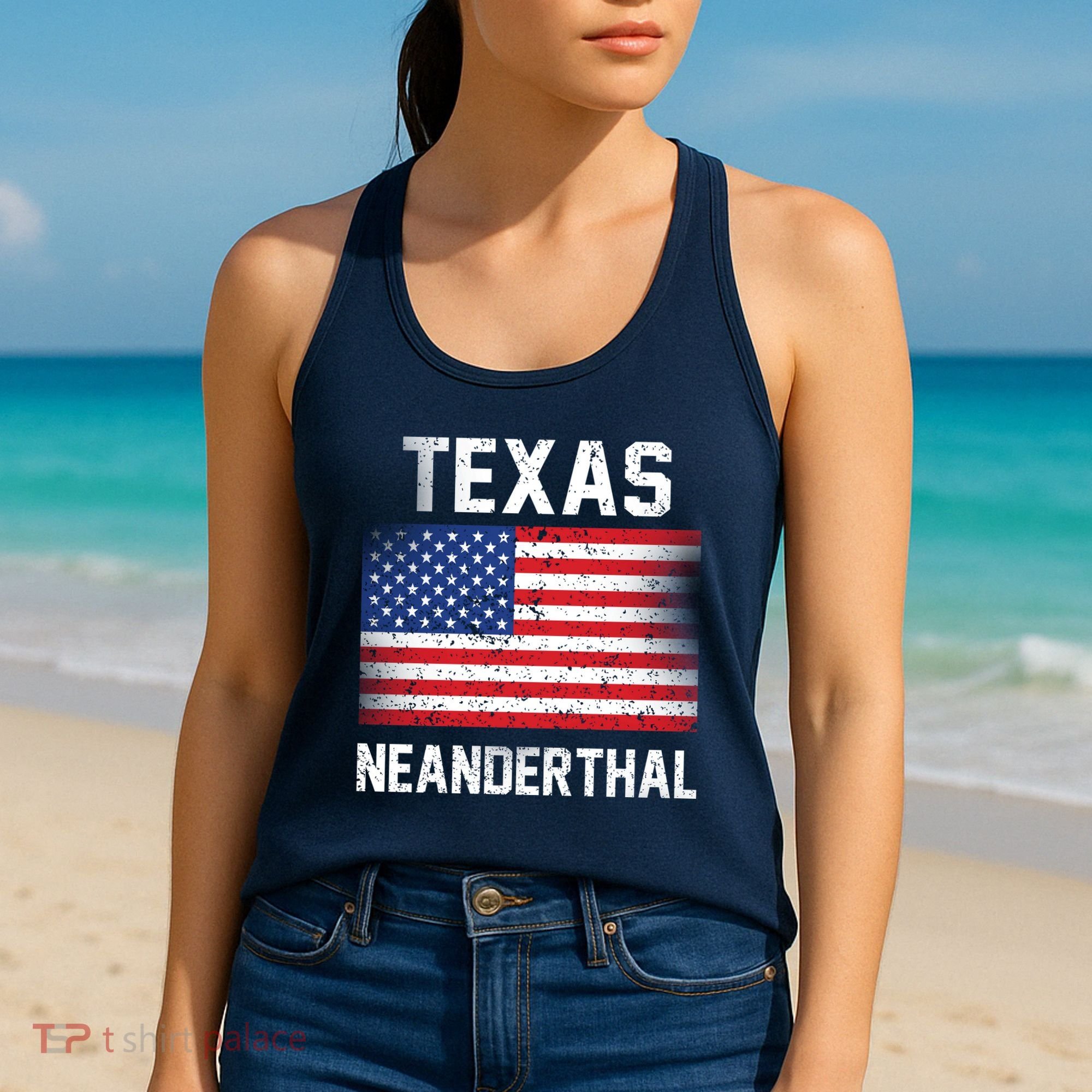 Texas Neanderthal  Women's Tank Top