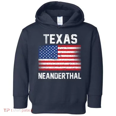 Texas Neanderthal  Toddler Hoodie
