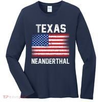 Texas Neanderthal  Women's Long Sleeve Shirt thumb 0