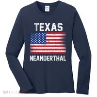 Texas Neanderthal  Women's Long Sleeve Shirt thumb 0