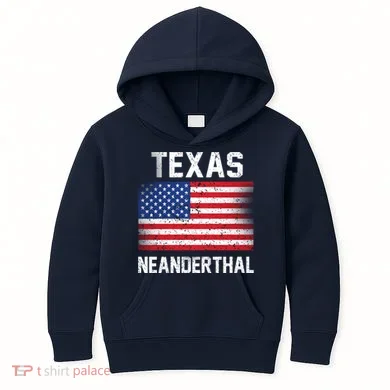 Texas Neanderthal Kids Hoodie