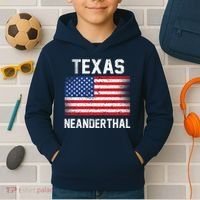 Texas Neanderthal  Kids Hoodie thumb 2