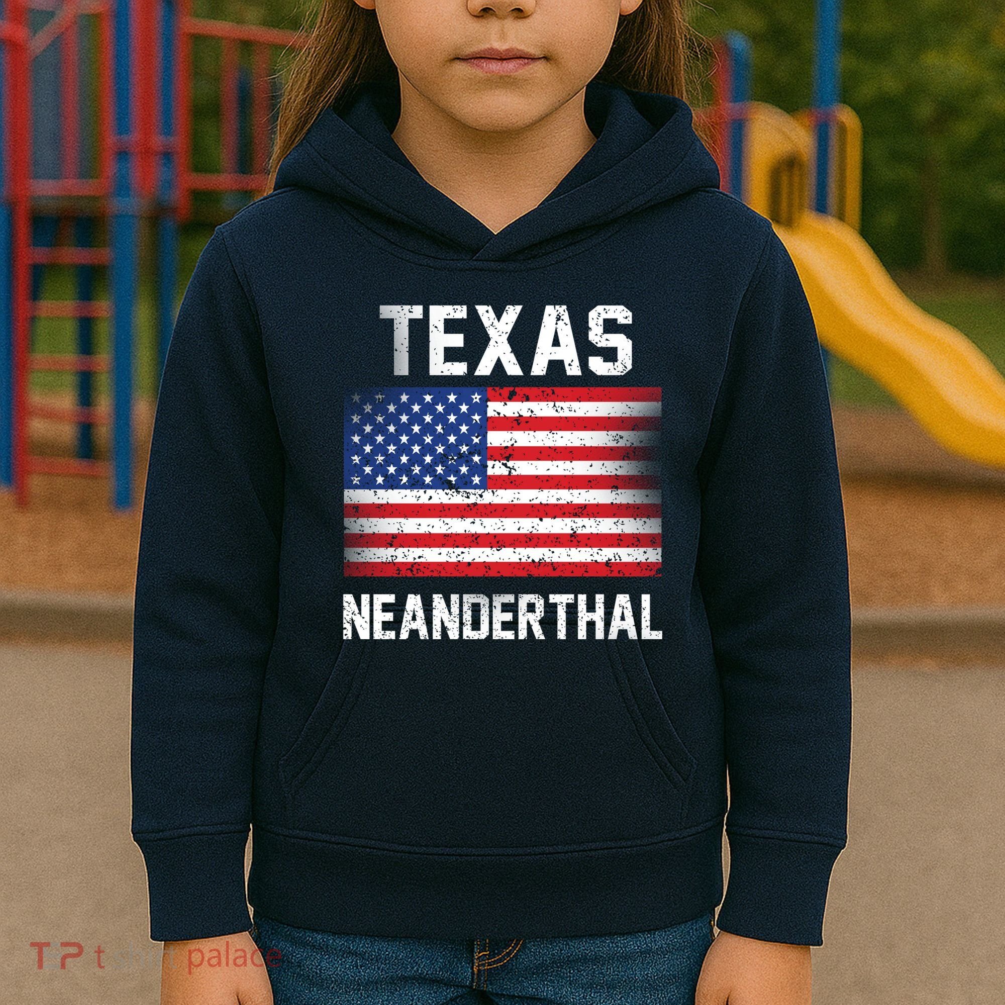 Texas Neanderthal  Kids Hoodie