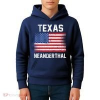 Texas Neanderthal  Kids Hoodie thumb 4