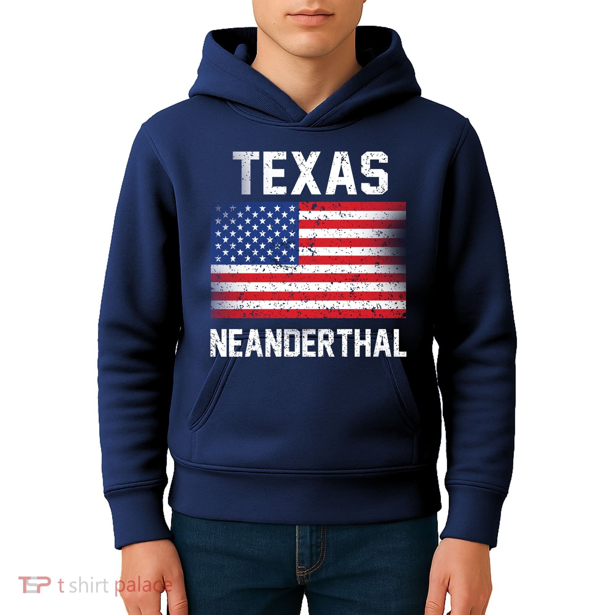 Texas Neanderthal  Kids Hoodie