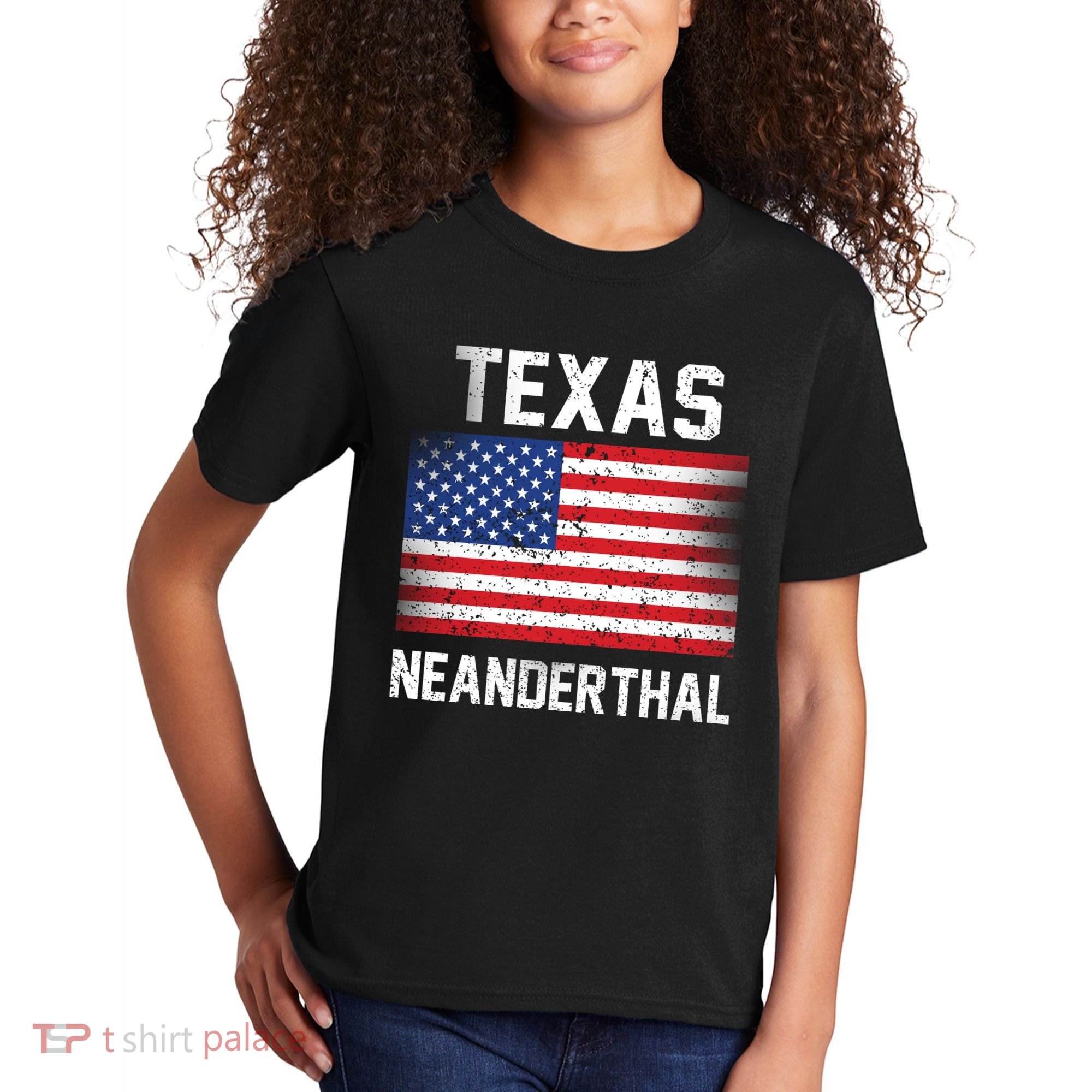 Texas Neanderthal  Kids T-Shirt
