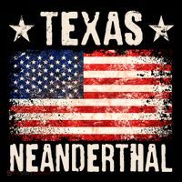 Texas Neanderthal Distressed US Flag Kids Hoodie thumb 5