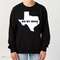 Texas On My Mind Hurricane Harvey Relief Women's Sweatshirt thumb 0