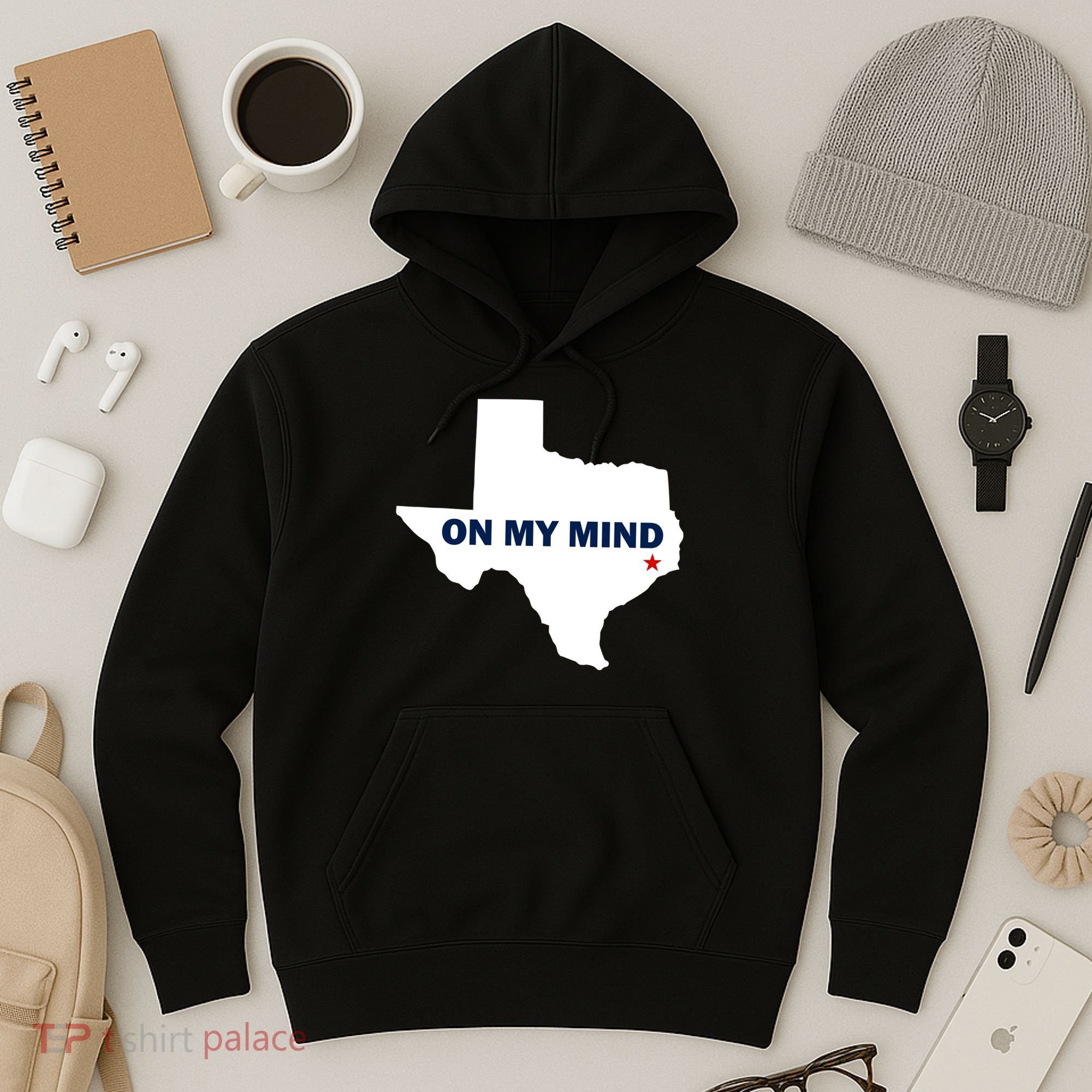 Texas On My Mind Hurricane Harvey Relief Hoodie