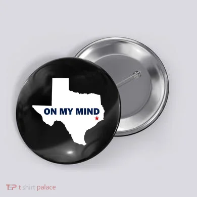 Texas On My Mind Hurricane Harvey Relief Button
