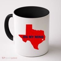 Texas On My Mind Hurricane Harvey Relief Coffee Mug thumb 0