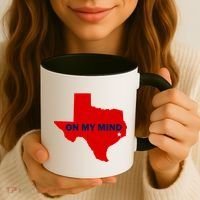 Texas On My Mind Hurricane Harvey Relief Coffee Mug thumb 3