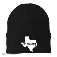 Texas On My Mind Hurricane Harvey Relief Beanie thumb 0