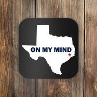 Texas On My Mind Hurricane Harvey Relief Coaster thumb 0