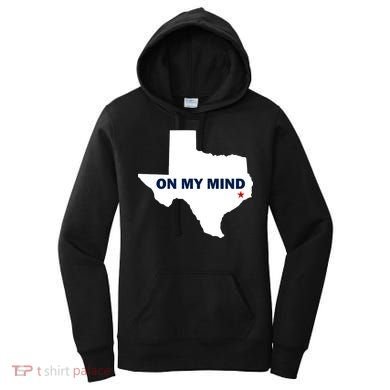 Texas On My Mind Hurricane Harvey Relief Women's Hoodie